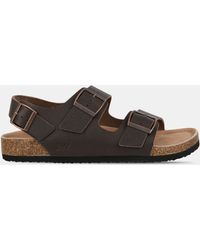 Jack Wills - Leather Slip On Flat Sandals - Lyst