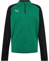 PUMA - Teamliga 1/4 Zip Top - Lyst