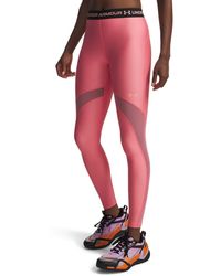 Under Armour - Heatgear Mesh Performance Gym Legging - Lyst