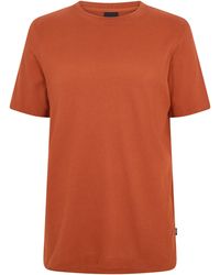 BOSS - Tiburt Bubble Structure Cotton Short Sleeve T-Shirt - Lyst