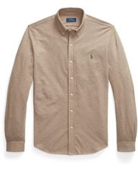 Polo Ralph Lauren - Slim Fit Button-Down Plain Shirt - Lyst