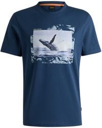 BOSS - Dunetrace Regular Fit T-Shirt - Lyst