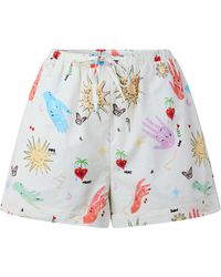Never Fully Dressed - Woven Tracksuit Shorts - Lyst