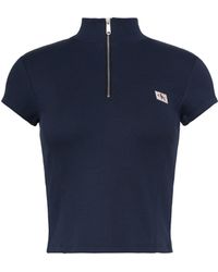 Calvin Klein - Knitted Short Sleeve Polo Shirt - Lyst