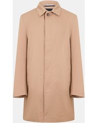 BOSS - H Jared Carcoat Overcoat - Lyst