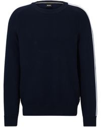 BOSS - Pontevico Knitted Top - Lyst