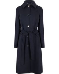 BOSS - Casiotta Overcoat - Lyst
