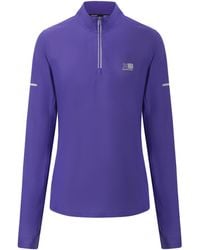 Karrimor - Longsleeve 1/4 Zip Top Ladies - Lyst