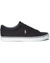 Polo Ralph Lauren - Canvas Trainers - Lyst