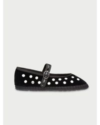 Flabelus - Mae Velvet Ballerina - Lyst