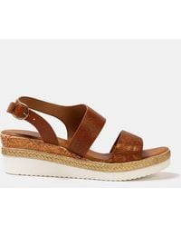 Firetrap - Ella Ladies Back-Strap Wedge Sandals - Lyst