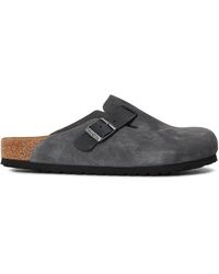 Birkenstock - Boston Suede - Lyst