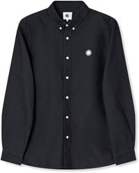 Pretty Green - Pg Ls Oxford Shirt Sn00 - Lyst