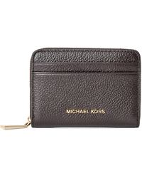 MICHAEL Michael Kors - Jet Set Signature Zip Around Purse - Lyst