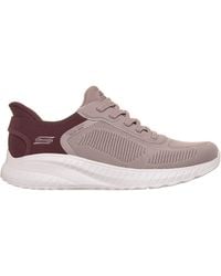Skechers - Engineered Knitted Bungee Slip-On Runners - Lyst