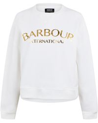 Barbour - Laia Logo Sweatshirt - Lyst