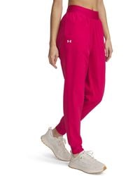 Under Armour - High Rise Woven Performance Tracksuit Bottom - Lyst