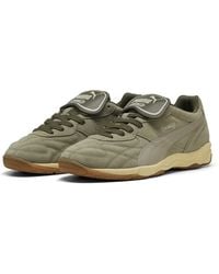 PUMA - King Indoor Suede Low-Top Trainers - Lyst