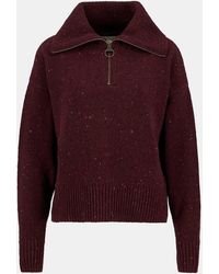 Barbour - Lavensale Half Zip Jumper - Lyst