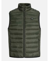 Jack & Jones - Bradley Puffer Gilet - Lyst