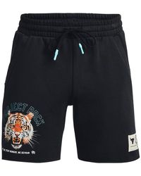 Under Armour - S P Rck Rival Shorts Black M - Lyst