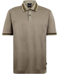 BOSS - Hbb Phillipson Cotton Short Sleeve Polo Shirt - Lyst