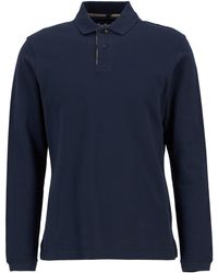 Barbour - Essentials Long Sleeve Polo Shirt - Lyst