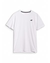 4F - Short Sleeve Performance Gym Top - Lyst