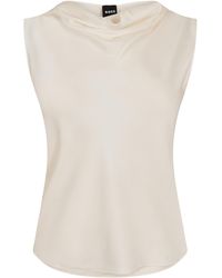 BOSS - Belidina Long Sleeve Blouse - Lyst