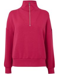 Varley - Hawley Half Zip Sweatshirt - Lyst