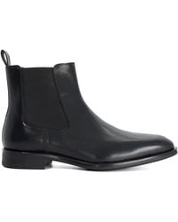 Dune - Mannery Leather Chelsea Boots - Lyst