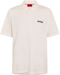 HUGO - Dirlmere Short Sleeve Polo Shirt - Lyst