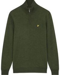 Lyle & Scott - Qtr Zip Merino - Lyst