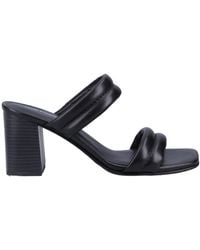 Hush Puppies - Katie Leather Heeled Sandals - Lyst