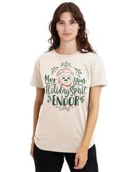 Disney - Star Wars Holiday Spirit Endor Christmas Ewok T-Sh - Lyst