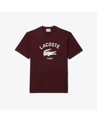 Lacoste - Paris Tee Sn44 - Lyst