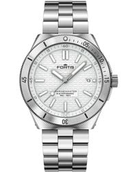 Fortis - Marinemaster Automatic Stainless Steel 300M Water Resistant Auto Analogue Watch - Lyst