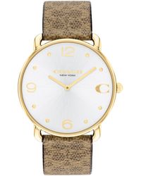 COACH - Ladies Elliot Signature Watch - Lyst
