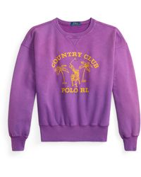 Polo Ralph Lauren - Crew Sweatshirt - Lyst