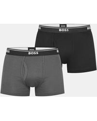 BOSS - Bodywear 2 Pack Logo Waistband Boxers - Lyst