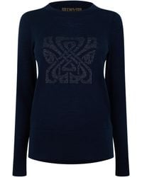 Biba - Merino Logo Jumper - Lyst