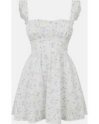 Jack Wills - Patterned Tie Back Dress - Lyst