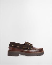 Barbour - Darras Boat Shoes - Lyst
