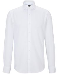 BOSS - H-Joe-Spread-C1-222 10251033 0 Oxford Shirt - Lyst