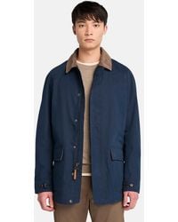 Timberland - Wenham Waterproof Barn Coat For Men In Dark Blue, Man, Blue, Size: 3xl - Lyst