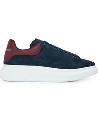 McQueen - Oversized Leather Trainers - Lyst