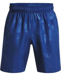 Under Armour - Woven Emboss Gym Shorts - Lyst
