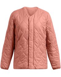 Under Armour - Diamond Water-Repellent Fitted Quilted Jacket - Lyst
