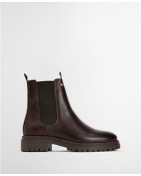 Barbour - Quilted Leather Chelsea Boots - Lyst
