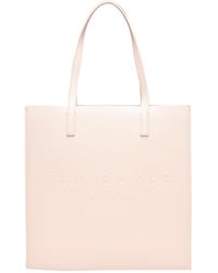 Ted Baker - Large Crosshatch Icon Tote Bag - Lyst